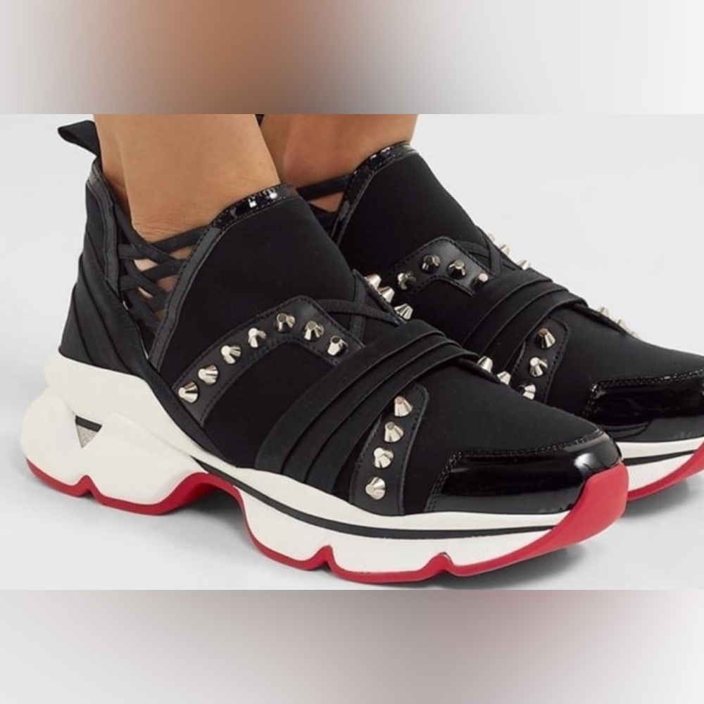 Christian Louboutin run flat sneakers- men’s 8 women’s 10